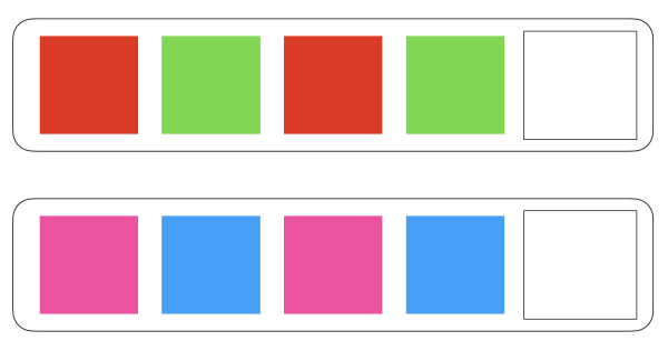 Algorithmes - Les formes et les couleurs (Niveau 1)